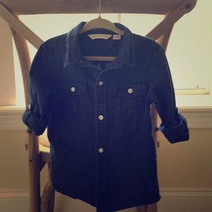 Toddler boy button down